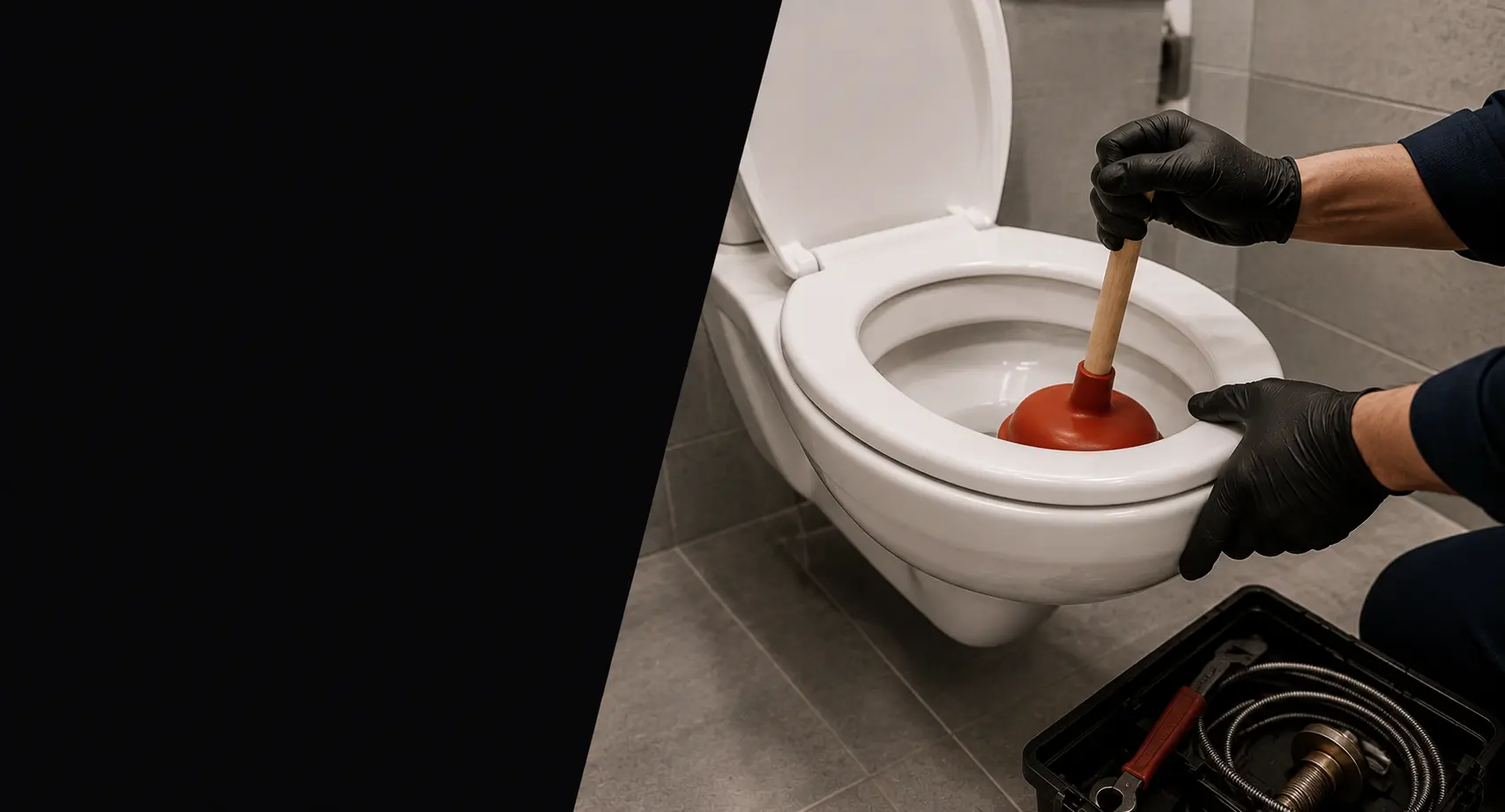Toilette verstopft – Erste Hilfe